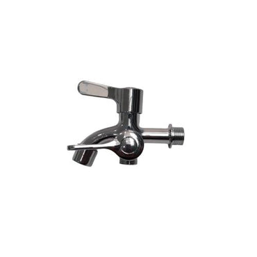 1/2 IN / FICO 02 Kran Air Cabang Double Shower Mesin Cuci Stainless