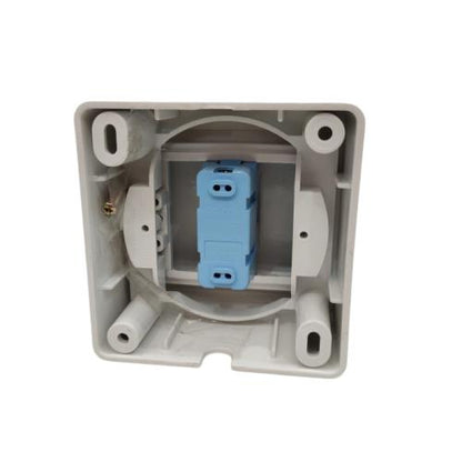 STARINDO Saklar Tunggal Single Engkel 1 Gang Tempel OB Outbow Putih