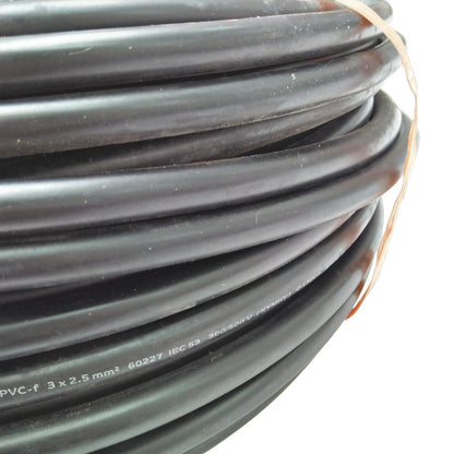 3 INTI x 2.5 MM / TM NYMHY Serabut Kabel Tembaga SNI Hitam Meter