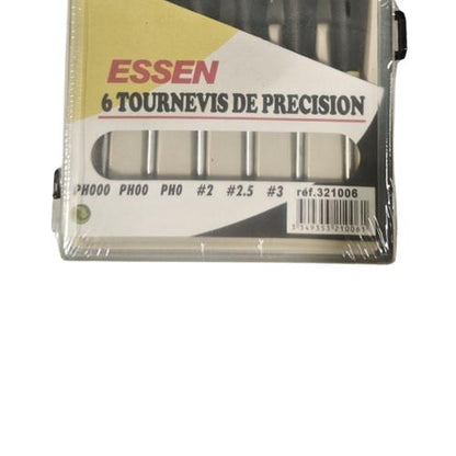 ESSEN Obeng Reparasi Jam HP Komputer Kacamata 6 Pcs Set