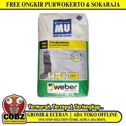 40 KG / MU 380 THIN BED Semen Instant Perekat Bata Ringan Sak