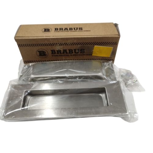 12.5 CM / BRABUS 115 Tarikan Pintu Geser Pegangan Lemari SS Silver
