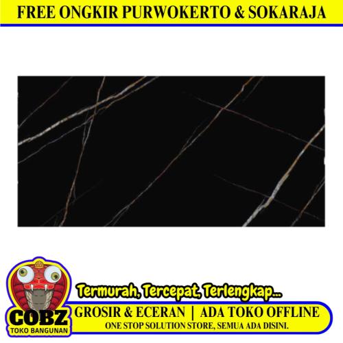 60 CM x 120 CM / SERENITY SAHARA GOLD Granit Dinding Kamar Mandi Glossy Dus