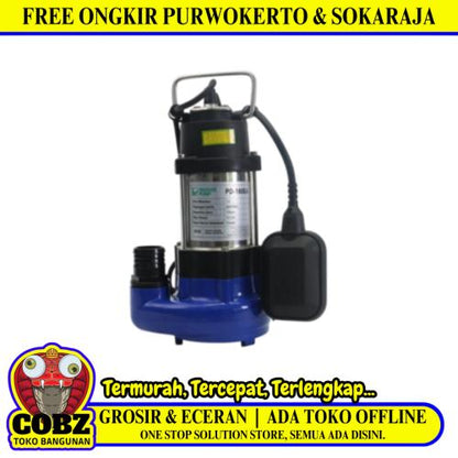 WASSER PD - 180 EA Pompa Celup Air Kotor Submersible Otomatis Set