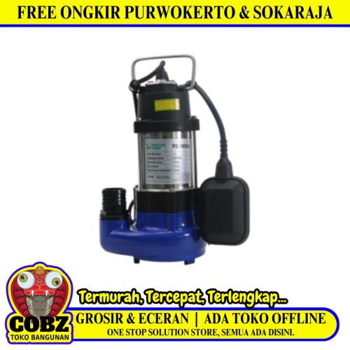 WASSER PD - 180 EA Pompa Celup Air Kotor Submersible Otomatis Set