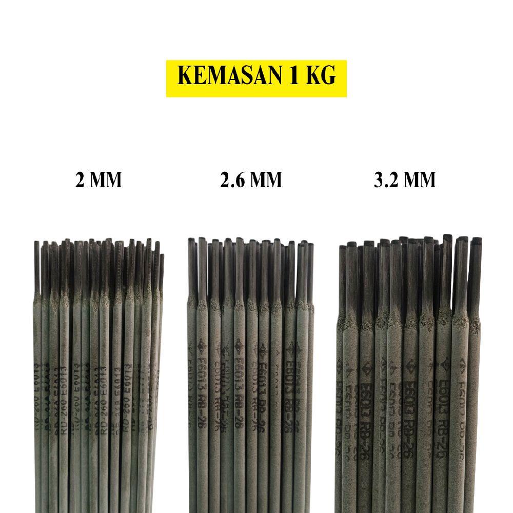 ALL BRANDS Kawat Las Konstruksi Baja Lunak Welding Electrodes KG