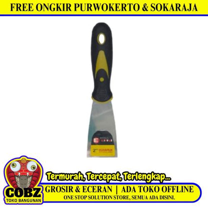 2 IN / EIFFEL 01 Sekrap Kape Scrapper Cat Perata Acian Gagang Bahan