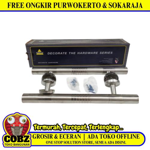 30 CM / SOBAR 805 Tarikan Pegangan Pull Handle Pintu SS Silver Set