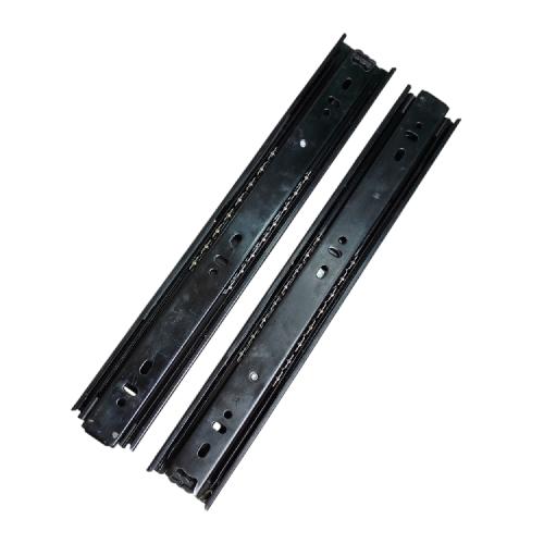 30 CM / COBRA Rel Laci Ball Bearing Full Extension 2 Track Hitam Set