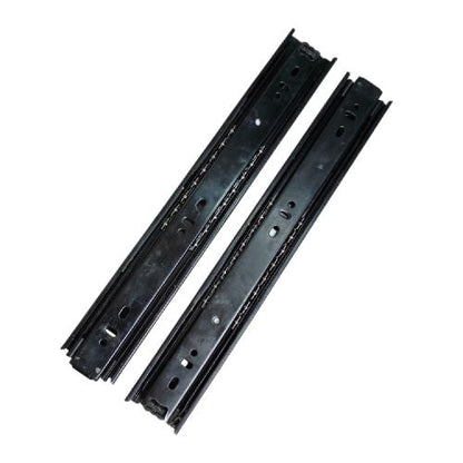 30 CM / COBRA Rel Laci Ball Bearing Full Extension 2 Track Hitam Set