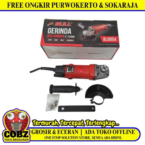 BULL BL 8954 Mesin Gerinda Tangan Kabel Set