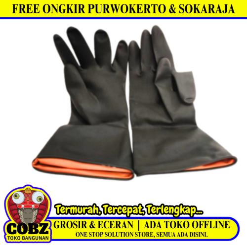 SIZE XL / COBZ Sarung Tangan Latex Karet Rubber Safety Gloves Set