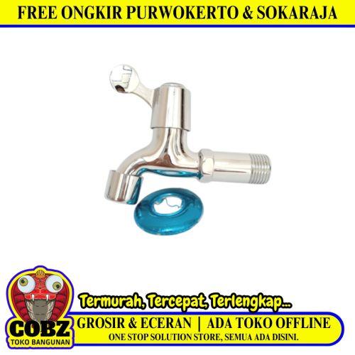 1/2 IN / ONDA  Kran Air Tembok Taman Kamar Mandi Stainless