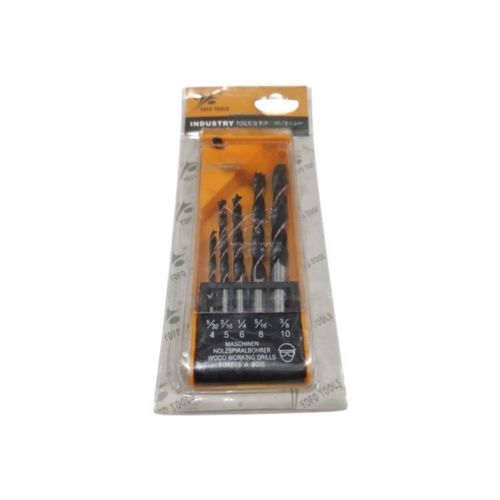 4 MM - 10 MM / YOFO Twist Drill Bits Mata Bor Besi Kayu PVC 5 Pcs Set