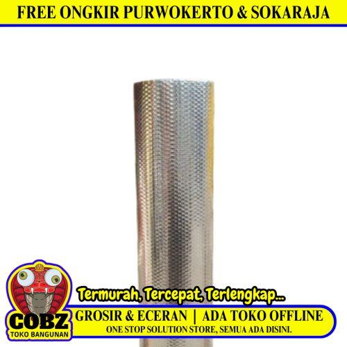 4 MM x 120 CM / TM Aluminium Foil Bubble Peredam Panas Atap Meter