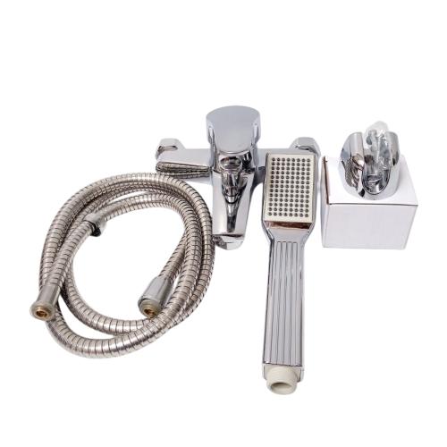 1/2 IN/PILLCARLO Keran Shower Panas Dingin Stainless+Selang+Shower Set