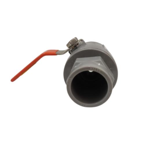 3/4 IN / BLITZ Stop Kran Polos Ball Valve Engkol Plastik PVC