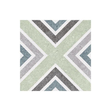 25 CM x 25 CM / ASIA TILE RUDOLF  Keramik Lantai Kamar Mandi Matte Green Dus