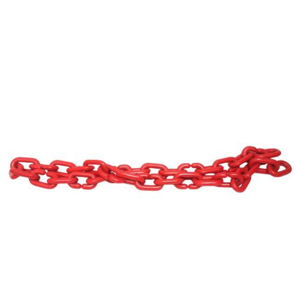 5/16 IN / NM Rantai Plastik PVC Talang Motor Anjing 9 MM Merah Meter