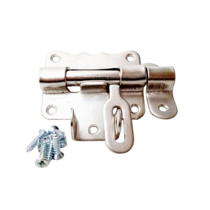 2 IN / STARK Grendel Overpal Kunci Slot Tempat Cantel Gembok Stainles