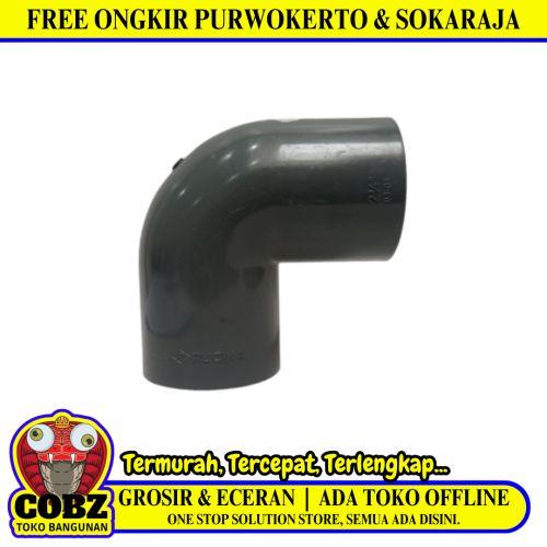 2 1/2 IN / RUCIKA AW Elbow Knee Keni L Sambungan Fitting Pipa PVC