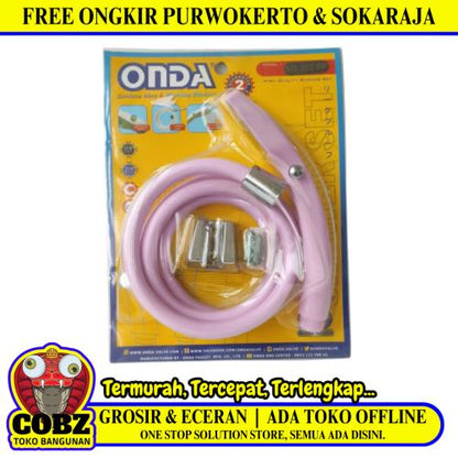 1/2 IN x 150 CM / ONDA SO 232 PP Hand Shower Tangan Kamar Mandi Set