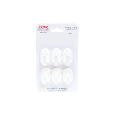 JOYKO ADHK-3070 Kapstok Cantel Gantungan Baju Dinding Mini PVC Set
