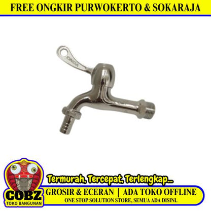 1/2 IN / ONDA Kran Air Taman Kamar Mandi Mesin Cuci Stainless