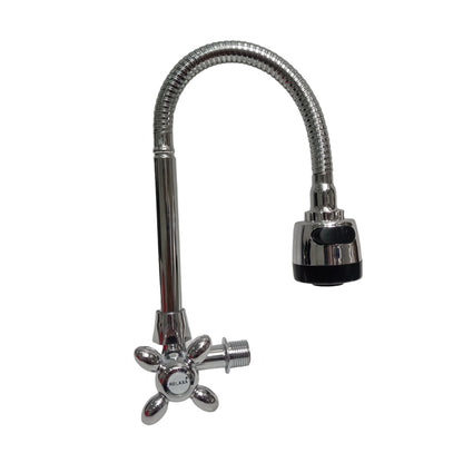 1/2 IN / RELAXA 005 Kran Angsa Fleksibel Sink BCP Tembok Stainless