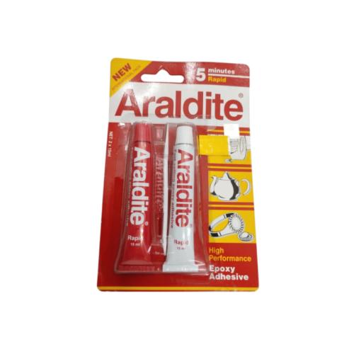 30 ML / ARALDITE EPOXY ADHESIVE 5 MINUTES RAPID Lem Besi Set