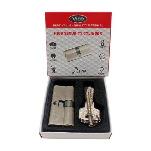 VICO Silinder Anak Kunci Pintu Cylinder Lock Besar + 5 Kunci Set