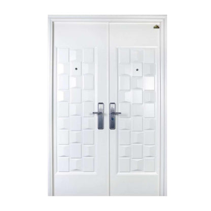 5 CM x 150 CM x 230 CM / FORTRESS PRIME 150.03 DOUBLE DOOR Pintu Baja White Set