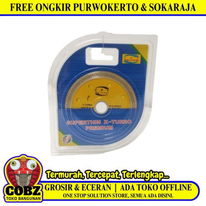 4 IN / CPT Turbo Mata Gerinda Potong Keramik Diamond Cutting Wheel