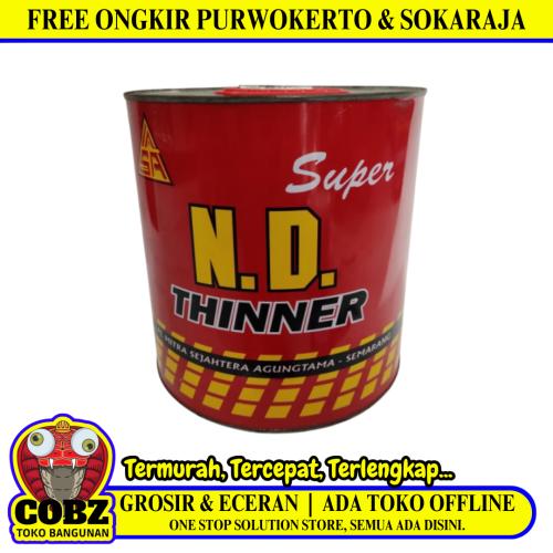 5 L / N.D. MAESTRO Thinner Pengencer Campuran Cat Kaleng