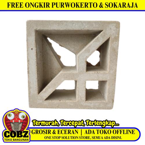 20 CM x 20 CM / BN MTF 13 Rooster Pasir Putih 1 Sisi Biji