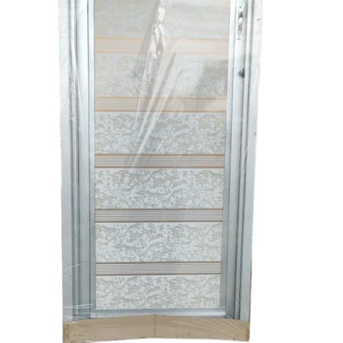 8 CM x 66 CM x 195 CM / HILTON HTPG 03 Pintu Kamar Mandi Galvalum Kiri Set