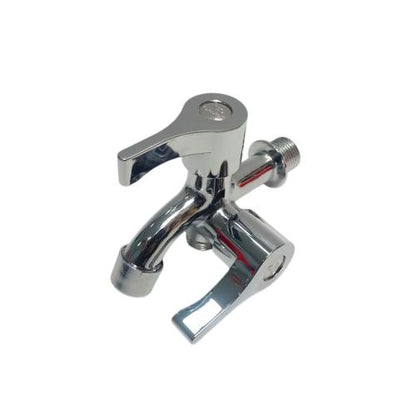 1/2 IN / GRAVINO 2690 Kran Air Cabang Double Shower Mesin Cuci Stainless