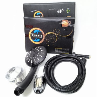 1/2 IN / THETIS Keran Shower Panas Dingin Stainless+Selang+Shower Set