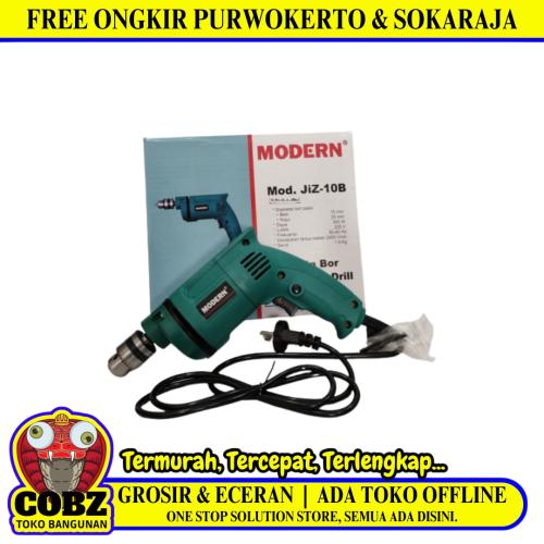 MODERN JIZ - 10B Mesin Bor Tangan Drill 1 Way Kabel Set