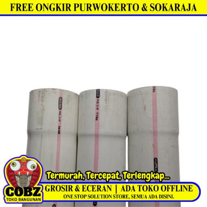 6 IN / RUCIKA WAVIN D Lis Merah Pipa Pralon Paralon PVC Putih Batang