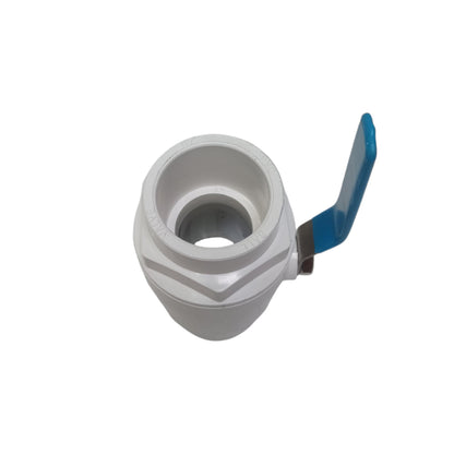 1 1/2 IN / CISAL Stop Kran Polos Ball Valve Engkol Plastik PVC