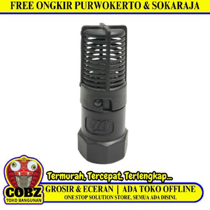 1/2 IN / ELFA Foot Klep Valve Saringan Pipa Pompa Torrent PVC