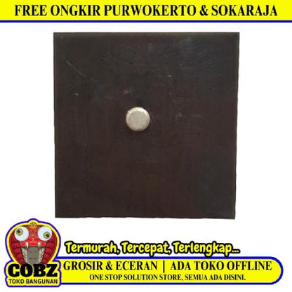 1.2 MM x 1.1 M x 50 M / SOLARFLAT Atap Polykarbonat Solid Plain Bronze Roll