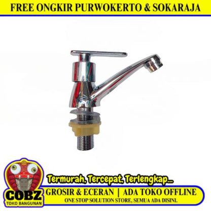 1/2 IN / FACUET CP-026 Kran Air Sink Wastafel Bak Cuci Piring Stainless