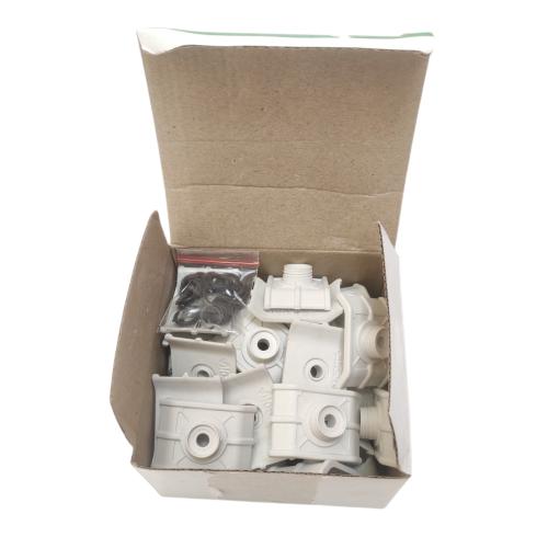 #12 x 70 MM / ALDERON  Sekrup Roofing Atap U PVC White Doff Set