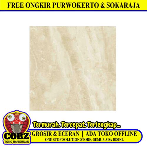 100 CM x 100 CM / SERENITY ONYX BEIGE Granit Lantai Rumah Glossy Dus