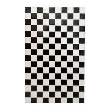 25 CM x 40 CM / UNO ZEUS Keramik Dinding Kamar Mandi Glossy Black Dus
