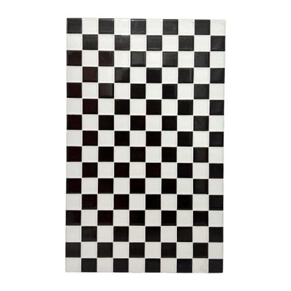 25 CM x 40 CM / UNO ZEUS Keramik Dinding Kamar Mandi Glossy Black Dus