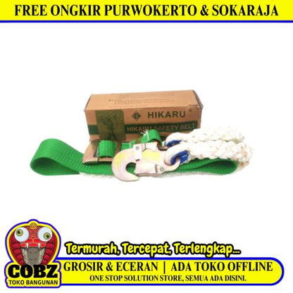 HIKARU Sabuk Pengaman Kerja Safety Harness Belt Proyek Set