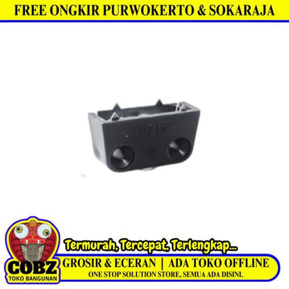 TM Traves Ambalan Siku L Kayu Papan Rak Lemari Hitam Biji